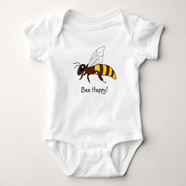 Honeybee Baby Bodysuit (Front)