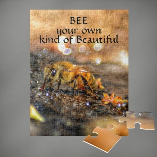 Honeybee Be Your Own Kind Of Beautiful Jigsaw Puzzle (Creator Uploaded)