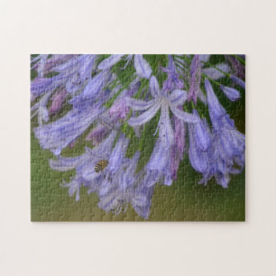 Honeybee Bee Fly By Lily Flowers Art Puzzle