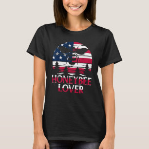 Honeybee Beekeeping Bees Honeybee Beekeeper T-Shirt