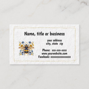 Honeybee Business Card