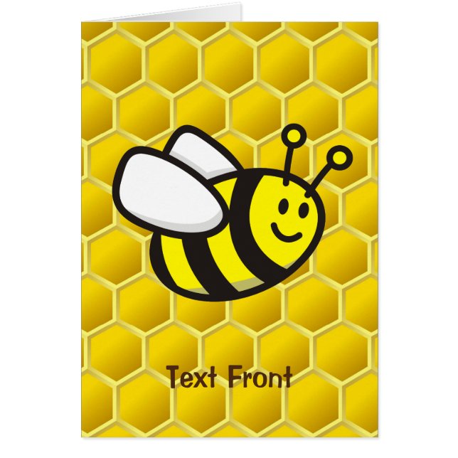 Honeybee Cartoon (Front)