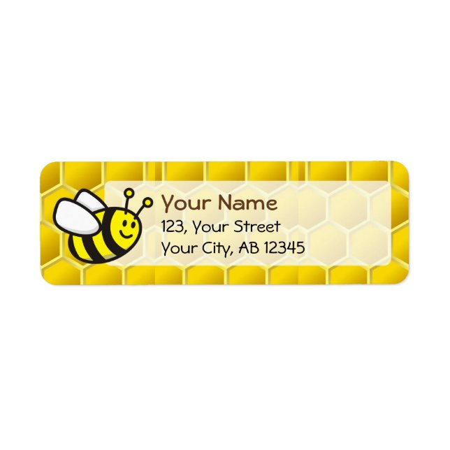 Honeybee Cartoon (Front)