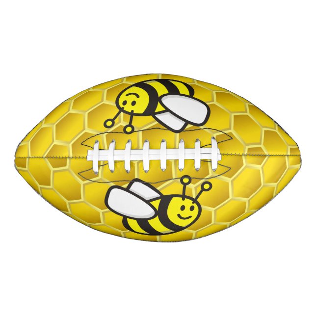 Honeybee Cartoon American Football (Front)
