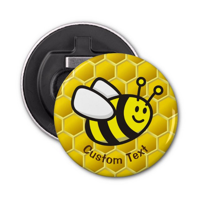 Honeybee Cartoon Bottle Opener (Front)