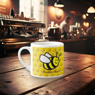 Honeybee Cartoon Espresso Cup