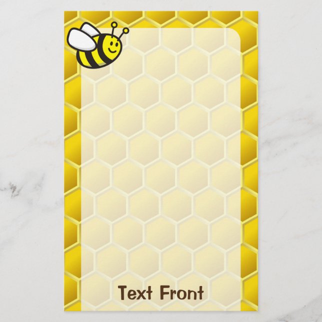 Honeybee Cartoon Flyer (Front)