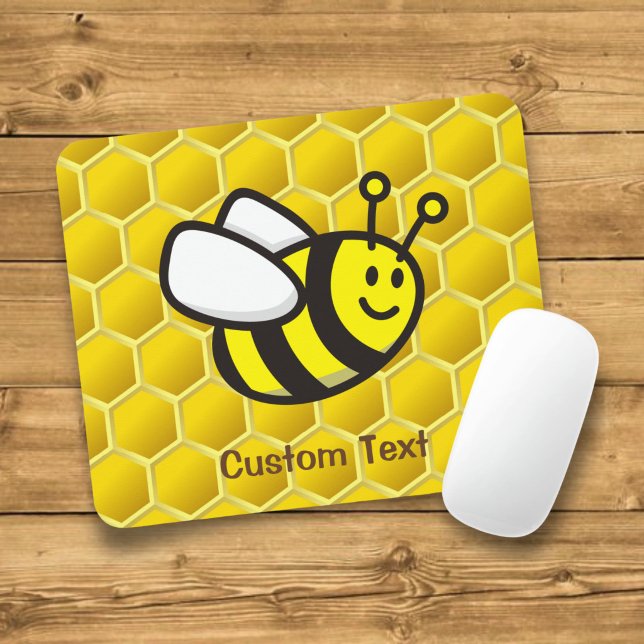 Honeybee cartoon mouse mat (Creator Uploaded)