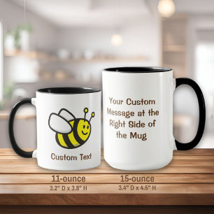 Honeybee Cartoon Mug