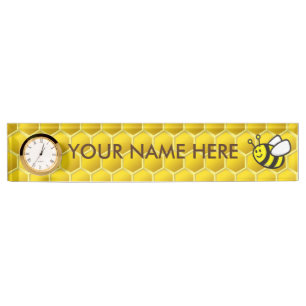 Honeybee Cartoon Nameplate