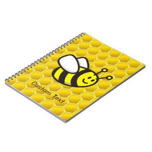 Honeybee Cartoon Notebook