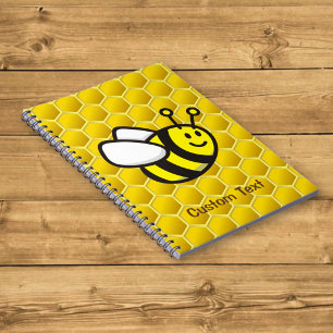 Honeybee Cartoon Notebook