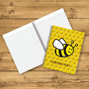 Honeybee Cartoon Notebook