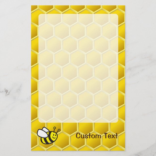 Honeybee Cartoon Stationery (Front)