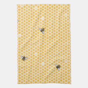 Honeybee dish towel
