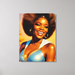 "Honeybee" Enjoying Life Canvas Print