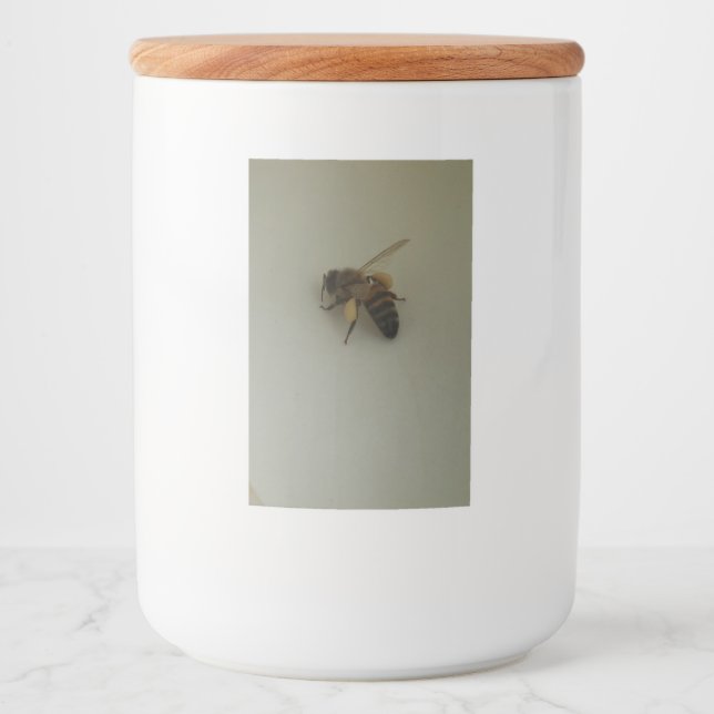 Honeybee Food Container Label (Front)