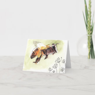Honeybee Greeting Card