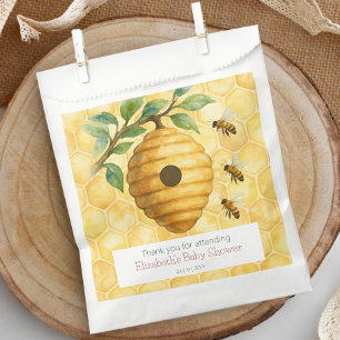 Honeybee Hive Baby Shower Favour Bags