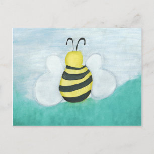 Honeybee Horizontal Postcard