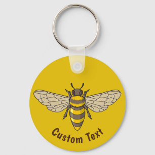 Honeybee Keychain