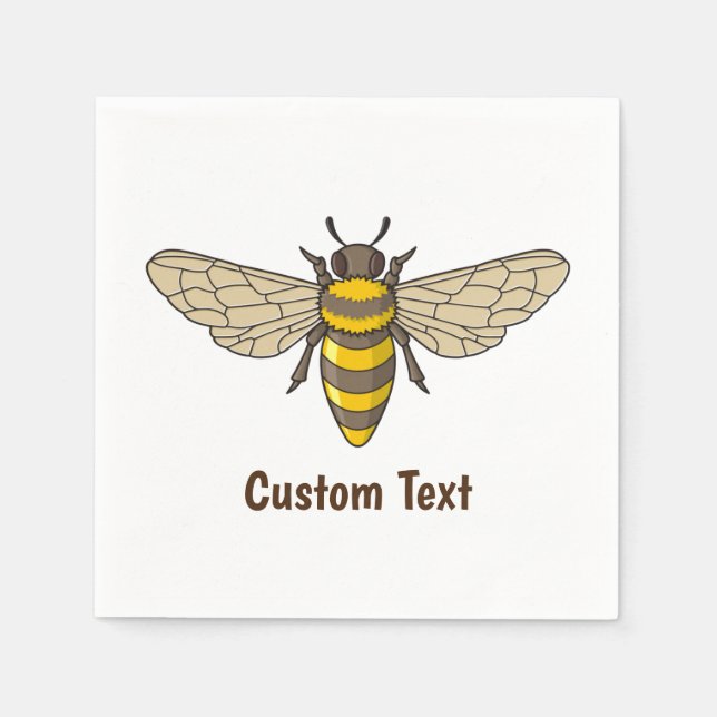 Honeybee Napkin (Front)