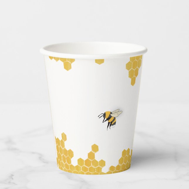 Honeybee Paper cup (Front)