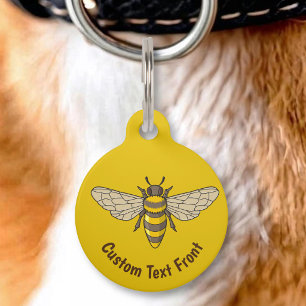 Honeybee Pet Tag