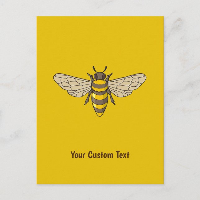Honeybee Postcard (Front)