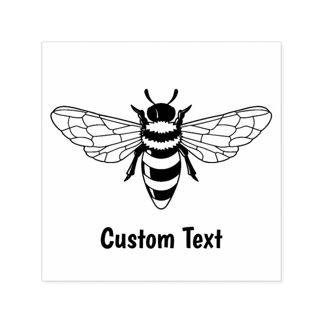 Honeybee Self-inking Stamp (Design)