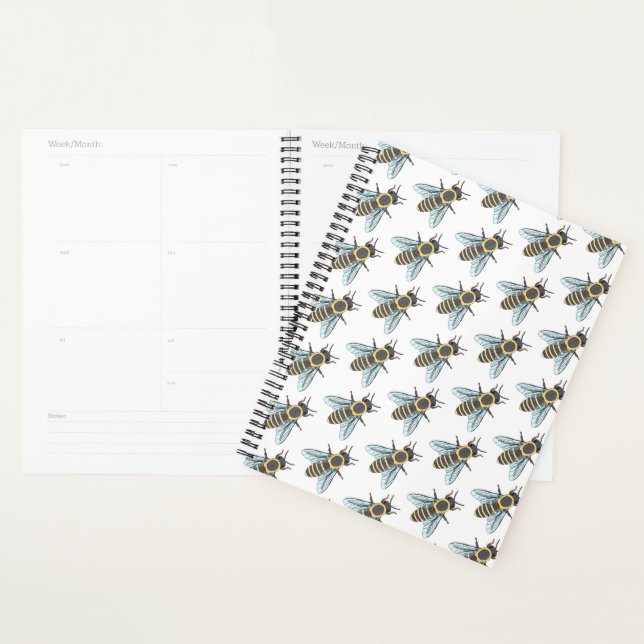 Honeybee (white) - Planner (Display)