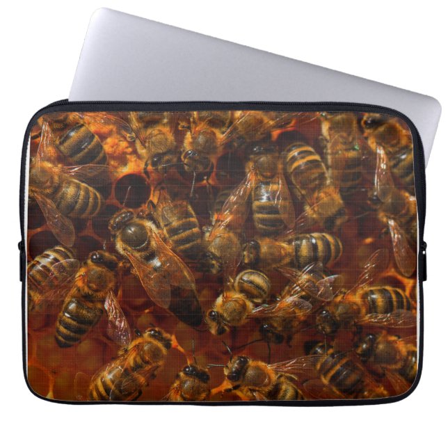 HONEYBEES 7  LAPTOP SLEEVE (Front)