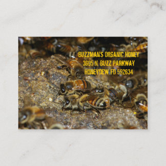 Honeybees at work business card