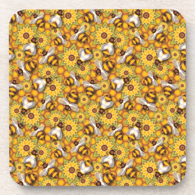 Honeybees Coaster (Front)