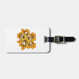 Honeybees Luggage Tag