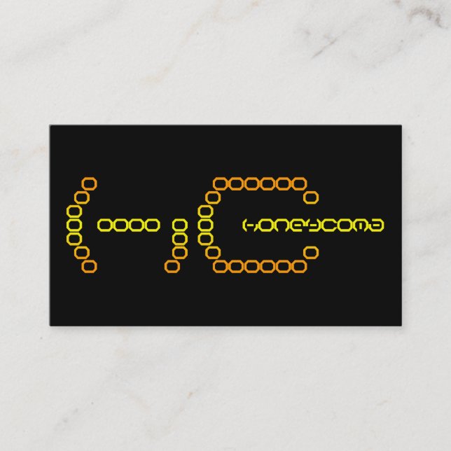 honeycoma business card (Front)