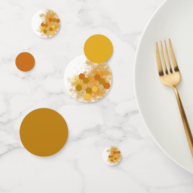 Honeycomb Alcohol Ink  Confetti (Group)