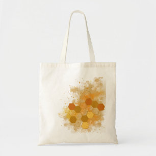 Honeycomb Alcohol Ink Tote Bag
