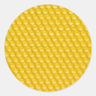 Honeycomb Background Gifts Classic Round Sticker