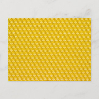 Honeycomb Background Gifts Template Postcard