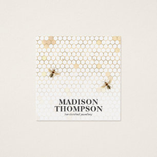 Honeycomb Bee Earring Display