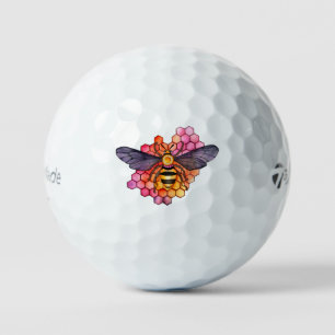 Honeycomb Bee Golf Balls