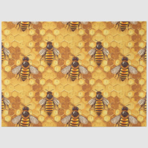 Honeycomb Bee Series Design 13 Tissue Paper