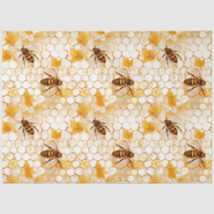 Honeycomb Bee Series Design 15 Tissue Paper