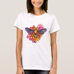 Honeycomb Bee T-Shirt