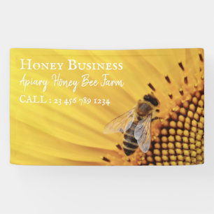 Honeycomb bees pure raw farm photo Apiarist Banner