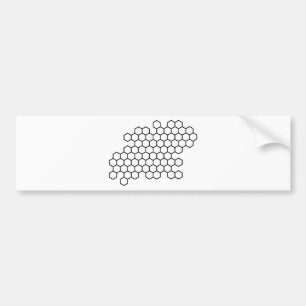 Honeycomb Bumper Sticker