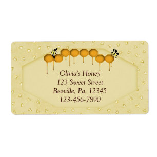 Honeycomb Business Label