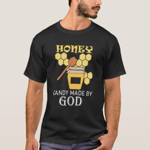 Honeycomb Candy Nature Wildlife Bees T-Shirt