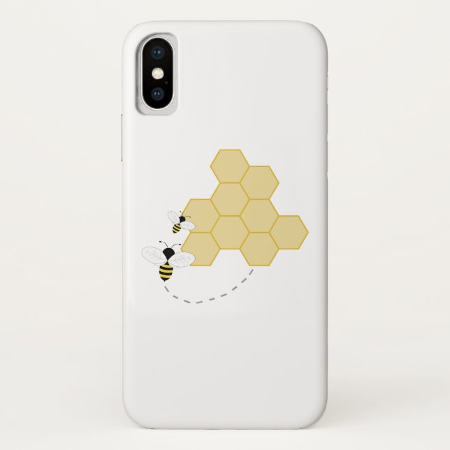Honeycomb Case-Mate iPhone Case (Back)